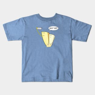 cheesy pic Kids T-Shirt